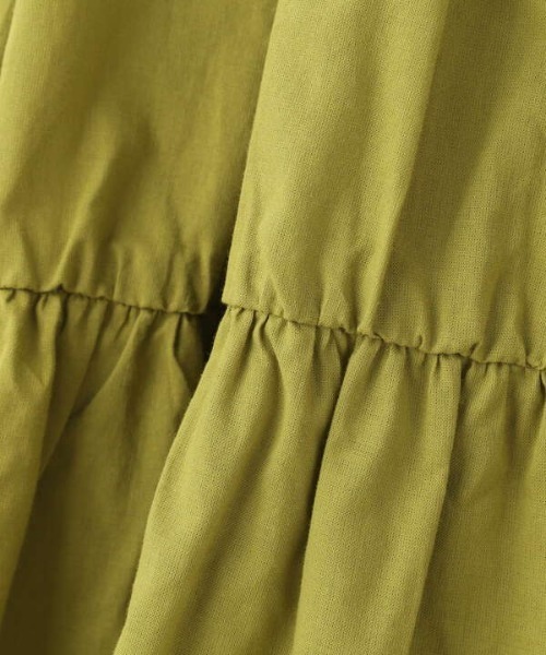 N.（N. Natural Beauty Basic）（エヌエヌナチュラルビューティーベーシック）の「◆コットンローンティアードワンピース（ワンピース・レディース・ベージュ/ライトグリーン/スミクロ・MEDIUM）」の19枚目の写真