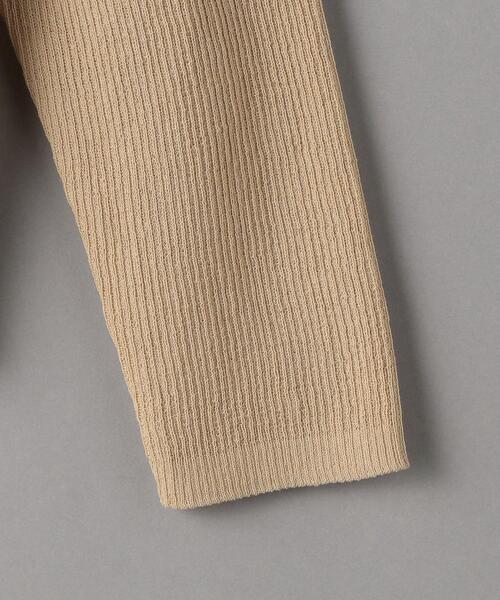 BEAUTY&YOUTH UNITED ARROWS（ビューティーアンドユースユナイテッドアローズ）の「BY リブコンパクトVネックカーディガン -ウォッシャブル-（カーディガン/ボレロ・レディース・ベージュ/ダークグレー/ロイヤルブルー・FREE）」の14枚目の写真