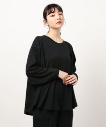 変形フレアゆるTシャツ