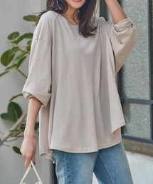 変形フレアゆるTシャツ