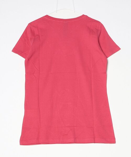 DIMENSIONE danza(ディメンシオーネ ダンツァ)の「ロゴTシャツ(Tシャツ/カットソー・レディース・ブラック/レッド/オフホワイト/ブルー/ボルドー/スモークピンク・SMALL/MEDIUM/X-SMALL)」の7枚目の写真