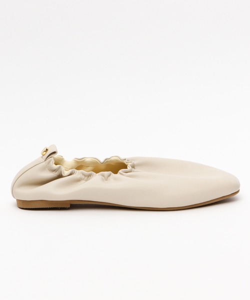 Mazell（マゼル）の「Ｍazell / Softギャザーフラット（その他シューズ・レディース・ブラック/ベージュ・35/36/37/38/39）」の6枚目の写真