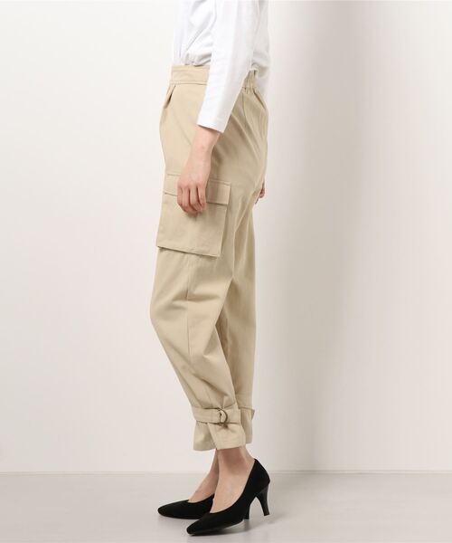 archives（アルシーヴ）の「【限定item】コットンジョガーパンツ（チノパンツ・レディース・ベージュ/カーキ・MEDIUM）」の14枚目の写真