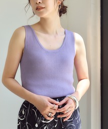 ドライタッチラウンドヘムタンクトップ
