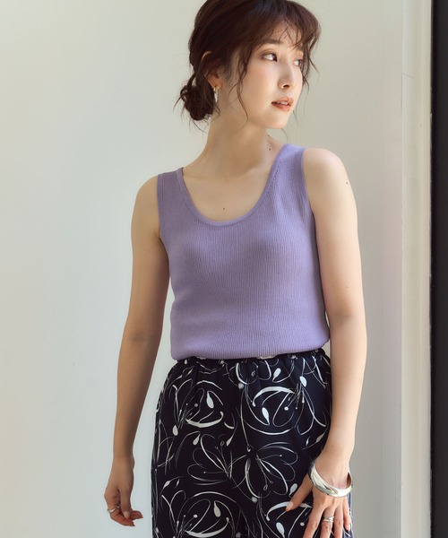セール】ドライタッチラウンドヘムタンクトップ（タンクトップ
