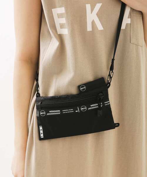 EKAL(エカル)の「『別注』 WEEKEND(ER)×EKAL WP CASHLESS(ショルダーバッグ・メンズ・ブラック/ホワイト/グレー・FREE)」の19枚目の写真