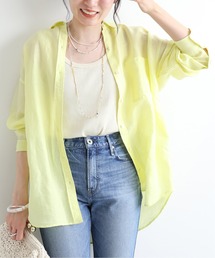 IENA | ラミーリヨセルタックオーバーシャツ◆(シャツ/ブラウス)