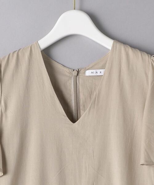 MARIHA（マリハ）の「＜MARIHA（マリハ）＞TSUKIKAGE ショートスリーブ ワンピース◆（ワンピース・レディース・ブラック/ベージュ・38/36）」の14枚目の写真