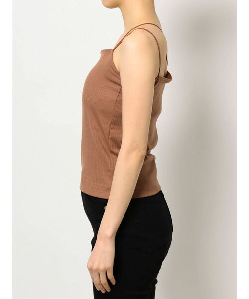 LAGUNAMOON(ラグナムーン)の「【ルームウェア】デザインカップインキャミソール(キャミソール・レディース・ブラック/ブラウン・FREE)」の11枚目の写真