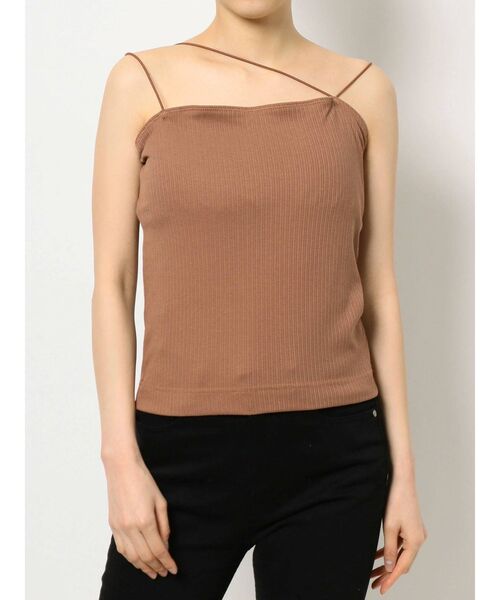 LAGUNAMOON(ラグナムーン)の「【ルームウェア】デザインカップインキャミソール(キャミソール・レディース・ブラック/ブラウン・FREE)」の12枚目の写真