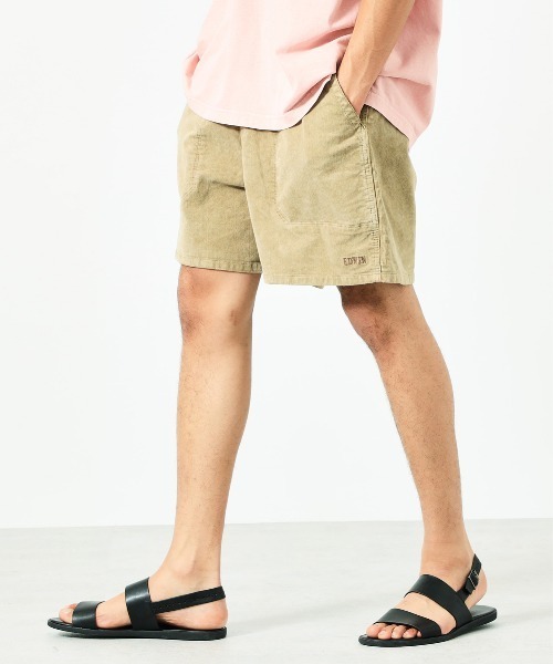 EDWIN（エドウィン）の「アスレチック ショートパンツ（その他パンツ・メンズ・ブラック/ベージュ/ピンク/インディゴブルー/グリーン/ライトインディゴブルー・SMALL/MEDIUM/LARGE/X-LARGE）」の2枚目の写真