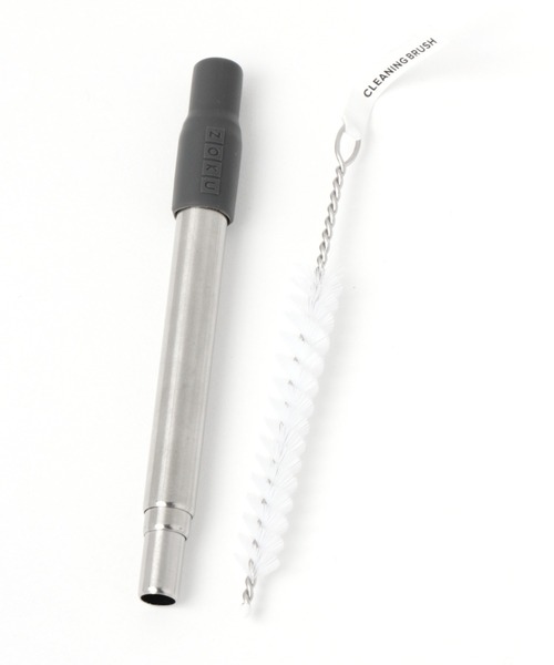 GLOBAL WORK（グローバルワーク）の「折り畳み携帯　ストロー/951239（カトラリー・レディース・チャコールグレー/スカイブルー・FREE）」の3枚目の写真