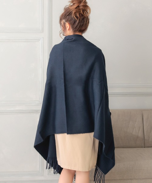 大判フリンジパーティーショール（マフラー）｜Retica（レティカ）