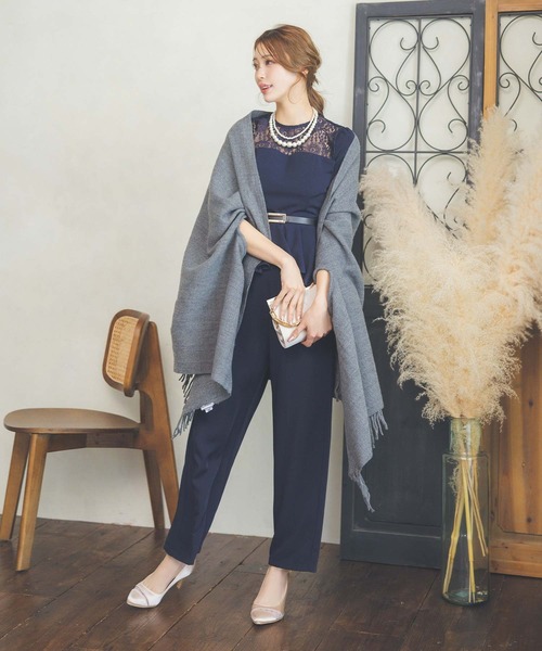 大判フリンジパーティーショール（マフラー）｜Retica（レティカ）