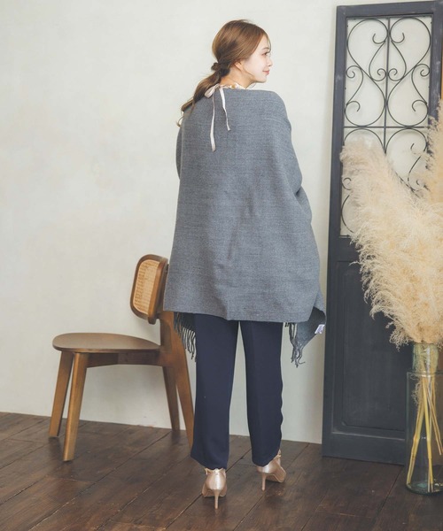 大判フリンジパーティーショール（マフラー）｜Retica（レティカ）