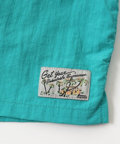 BREEZE(ブリーズ)の「水陸両用アクティブパンツ_撥水加工 4分丈(その他パンツ・キッズ・ブラック/パープル/カーキ/ピンク/ターコイズブルー・120/130/140/150/90/100/110)」の20枚目の写真