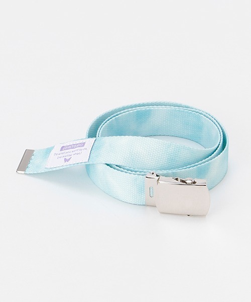 LOVETOXIC（ラブトキシック）の「タイダイガチャベルト（ベルト・キッズ・ラベンダー/エメラルド/ピンク・FREE）」の2枚目の写真