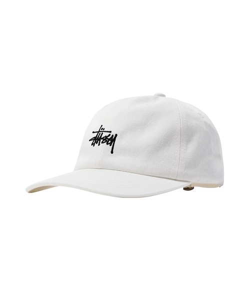 STUSSY（ステューシー）の「Stock Low Pro Cap（キャップ・メンズ・ブラック/ナチュラル・ONE SIZE）」の2枚目の写真