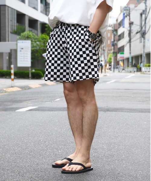 PENNEYS（ぺニーズ）の「PENNEY'S/ぺニーズ FOX TRAINING PRINTED SHORTSフォックストレーニングプリンテッドショーツユニセックス（その他パンツ・メンズ・その他1/チェック・MEDIUM/LARGE）」の18枚目の写真