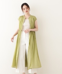 Natural Beauty Basic ナチュラルビューティーベーシックのワンピース ドレス グリーン カーキ 緑色系 通販 Zozotown