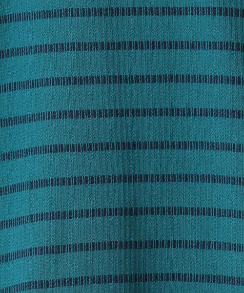 green label relaxing（グリーンレーベルリラクシング）の「OLT SC コードボーダー クルーネック 半袖 カットソー（Tシャツ/カットソー・メンズ・ネイビー/ホワイト/ターコイズブルー・LARGE/MEDIUM/SMALL）」の15枚目の写真