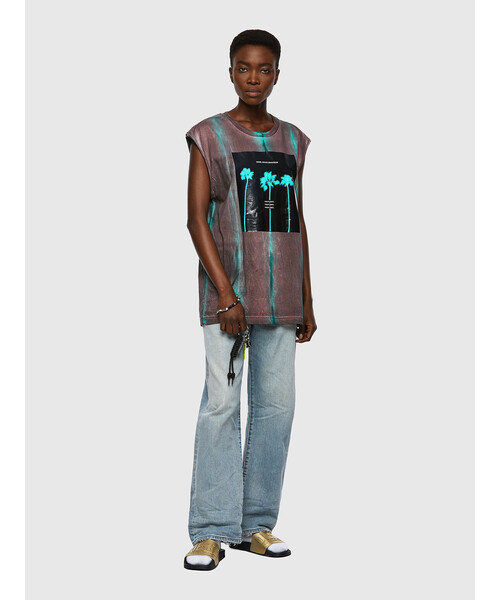 DIESEL 2024SSコレクション　ノースリーブシャツ DIESEL 2024SSコレクション ノースリーブシャツ