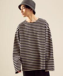 ORCIVAL | <ORCIVAL(オーシバル)>ビッグ ボーダー 長袖 Tシャツ カットソー †(Tシャツ/カットソー)