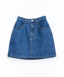 AS KNOW AS PINKY | 着まわしデイリーミニスカート(デニムスカート)