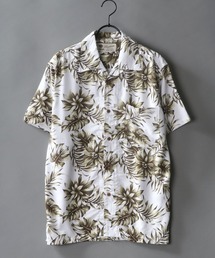 patterned all over Open Collar aloha shirt/総柄 オープンカラー アロハシャツ