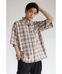 CREARE -LINO- | 【2021春夏】チェック オーバーサイズシャツ<ユニセックス>(シャツ/ブラウス)