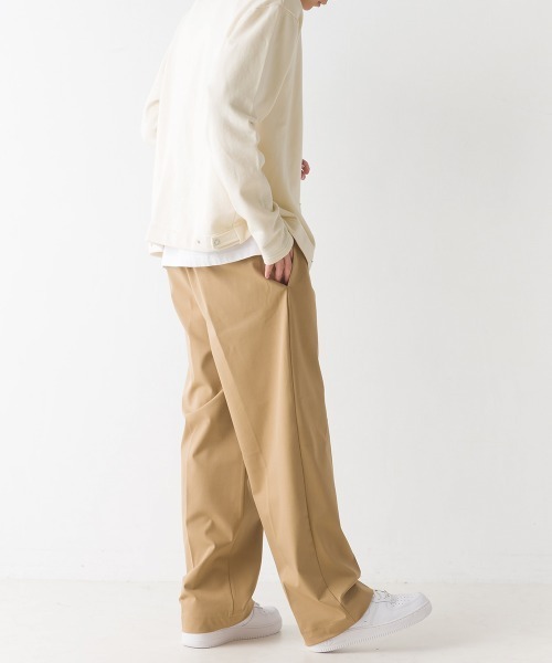 OMNES(オムネス)の「メンズ TRストレッチタックパンツ(その他パンツ・メンズ・ライトグレー/ブラック/ベージュ/グレー/ピンクベージュ・MEDIUM/LARGE)」の4枚目の写真