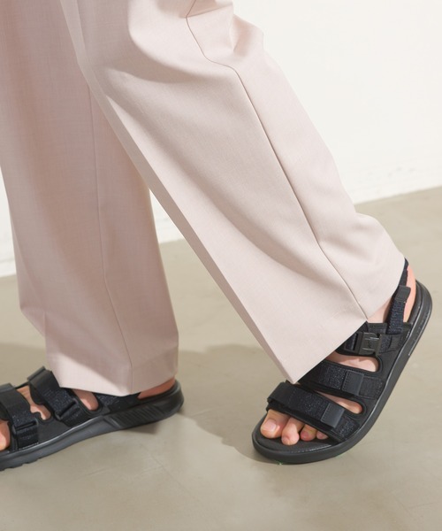 OMNES(オムネス)の「メンズ TRストレッチタックパンツ(その他パンツ・メンズ・ライトグレー/ブラック/ベージュ/グレー/ピンクベージュ・MEDIUM/LARGE)」の10枚目の写真