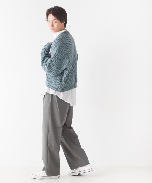 OMNES(オムネス)の「メンズ TRストレッチタックパンツ(その他パンツ・メンズ・ライトグレー/ブラック/ベージュ/グレー/ピンクベージュ・MEDIUM/LARGE)」の20枚目の写真