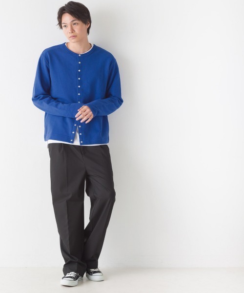 OMNES(オムネス)の「メンズ TRストレッチタックパンツ(その他パンツ・メンズ・ライトグレー/ブラック/ベージュ/グレー/ピンクベージュ・MEDIUM/LARGE)」の12枚目の写真