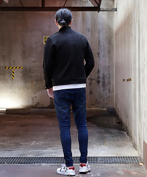 RATTLE TRAP（ラトルトラップ）の「撥水ハイパーストレッチスキニーデニム（デニムパンツ・メンズ・ブルー系その他/ブラック・LL/S/M/L）」の9枚目の写真