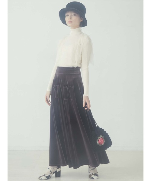merry jenny(メリージェニー)の「アニマルチャンキーヒールshoes(パンプス・レディース・ブラック/アイボリー・MEDIUM/LARGE)」の22枚目の写真