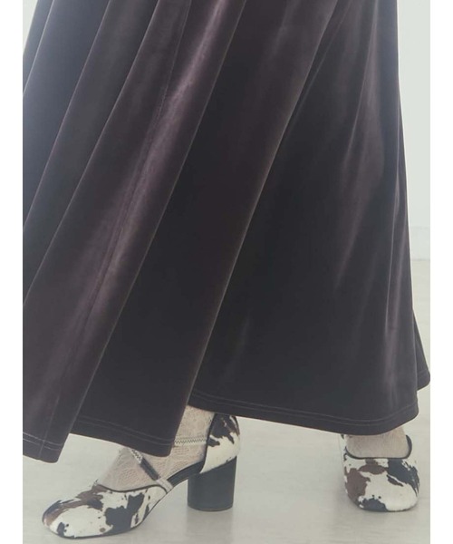 merry jenny(メリージェニー)の「アニマルチャンキーヒールshoes(パンプス・レディース・ブラック/アイボリー・MEDIUM/LARGE)」の19枚目の写真
