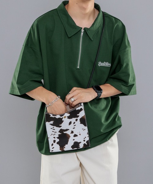 kutir（クティール）の「フェイクレザーショルダーバッグ（ショルダーバッグ・メンズ・アニマル/ブラック・FREE）」の13枚目の写真