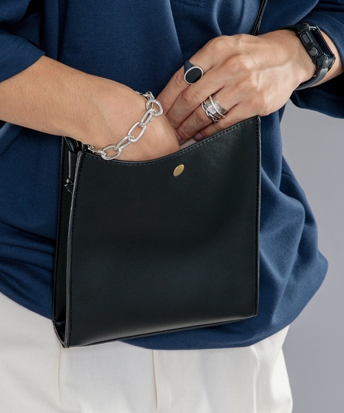 kutir（クティール）の「フェイクレザーショルダーバッグ（ショルダーバッグ・メンズ・アニマル/ブラック・FREE）」の9枚目の写真