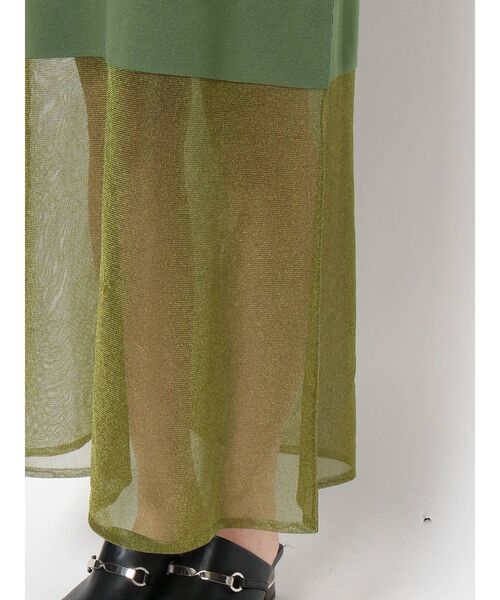 MURUA(ムルーア)の「ニットキャミワンピース(ワンピース・レディース・ブラック/カーキ・FREE)」の18枚目の写真