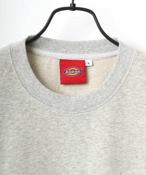 Dickies（ディッキーズ）の「Dickies/ディッキーズ 別注 オーバーサイズ カレッジロゴ スウェット レディース メンズ トレーナー（スウェット・メンズ・チャコールグレー/ベージュ/サックスブルー/オートミール/ホワイト系その他/グレイッシュベージュ/ダークグリーン/ホワイト系その他2/グレー系その他2/グリーン系その他/グレー系その他・M/L/XL）」の14枚目の写真
