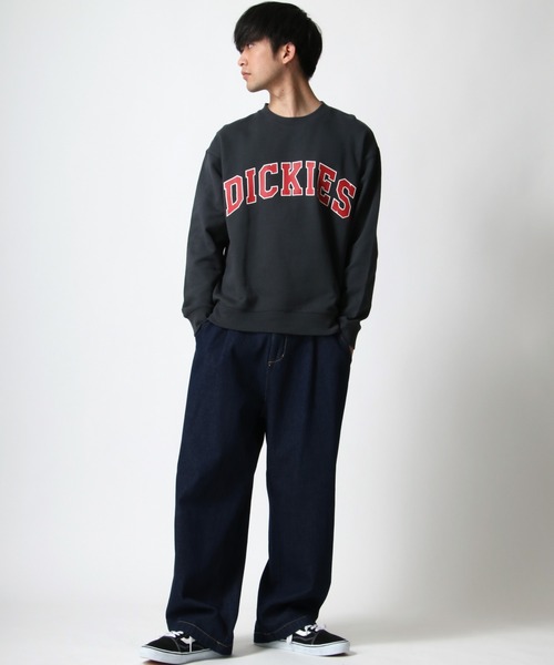 Dickies（ディッキーズ）の「Dickies/ディッキーズ 別注 オーバーサイズ カレッジロゴ スウェット レディース メンズ トレーナー（スウェット・メンズ・チャコールグレー/ベージュ/サックスブルー/オートミール/ホワイト系その他/グレイッシュベージュ/ダークグリーン/ホワイト系その他2/グレー系その他2/グリーン系その他/グレー系その他・M/L/XL）」の19枚目の写真