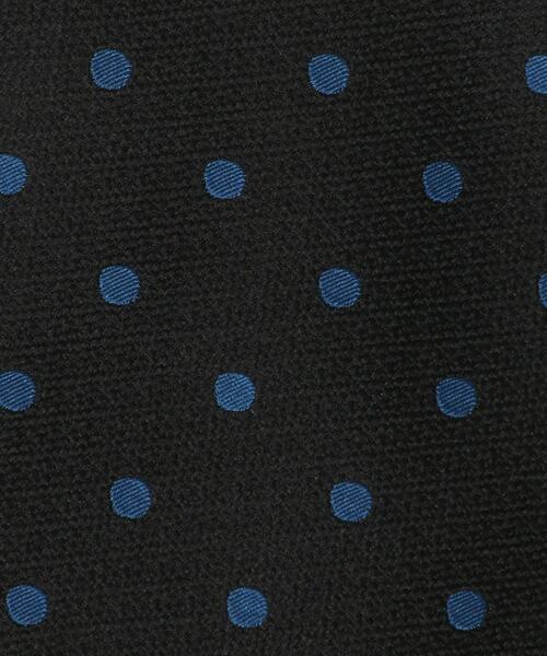 green label relaxing（グリーンレーベルリラクシング）の「＜LUIGI&SONS（ルイージ＆サンズ）＞ ドット ネクタイ（ネクタイ・メンズ・ダークブラウン/ネイビー・FREE）」の4枚目の写真