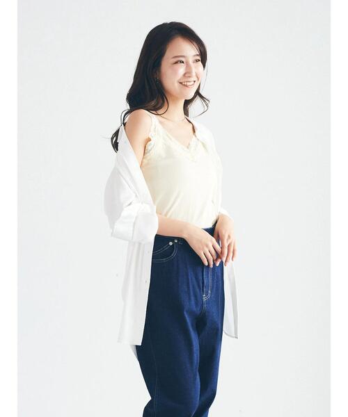 Areeam(アリーム)の「2WAYレースタンク(タンクトップ・レディース・アイボリー・FREE)」の12枚目の写真