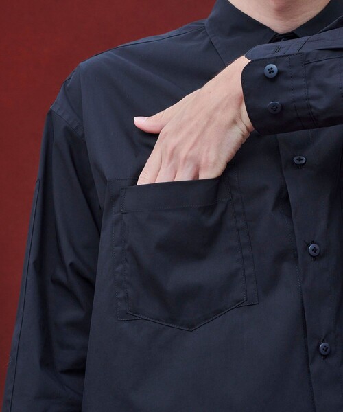 UNITED TOKYO（ユナイテッドトウキョウ）の「カスタムパッチシャツ（シャツ/ブラウス・メンズ・ブラック・2/1）」の4枚目の写真