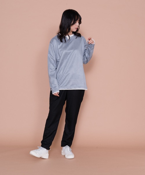 JEANS MATE(ジーンズメイト)の「やわらか素材 レーヨン シェフパンツ(その他パンツ・メンズ・ブラック/ブラウン/グレー・MEDIUM/LARGE/X-LARGE)」の21枚目の写真