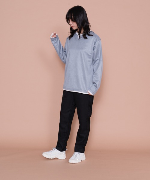 JEANS MATE(ジーンズメイト)の「やわらか素材 レーヨン シェフパンツ(その他パンツ・メンズ・ブラック/ブラウン/グレー・MEDIUM/LARGE/X-LARGE)」の22枚目の写真
