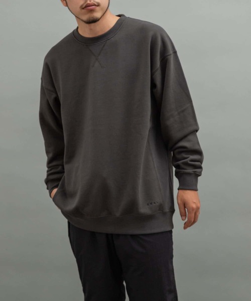 EKAL(エカル)の「EKAL コハニングスウェットプルオーバー(スウェット・メンズ・ベージュ/カーキ/チャコール・SMALL/MEDIUM/LARGE)」の18枚目の写真