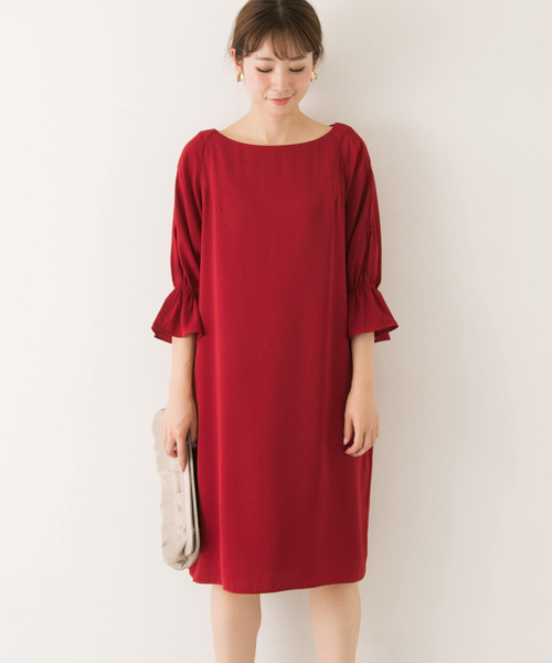 非常に高い品質人気殺到 セール La Maison 袖スリットワンピース ワンピース Urban Research アーバンリサーチ のファッション 人気の商品 Arenatheatre Net