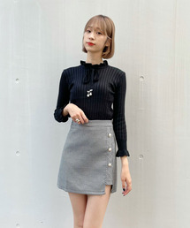 titty＆Co. PETIT | 【titty&Co.PETIT】パールボタンスカパン(スカート)